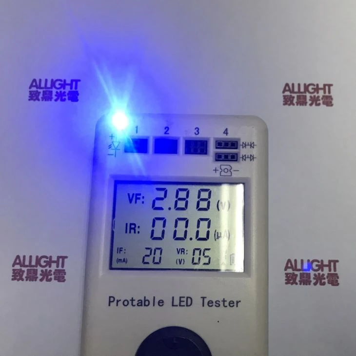 2mm Blue Tower Led