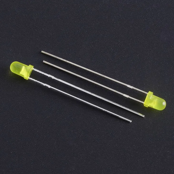 3mm Yellow Led Round Top